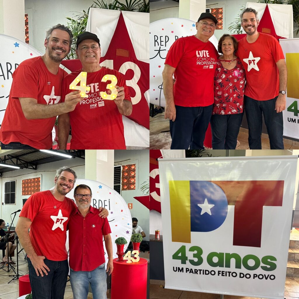 Em Dourados a festa de aniversário do PT contou com mais de 500 participantes