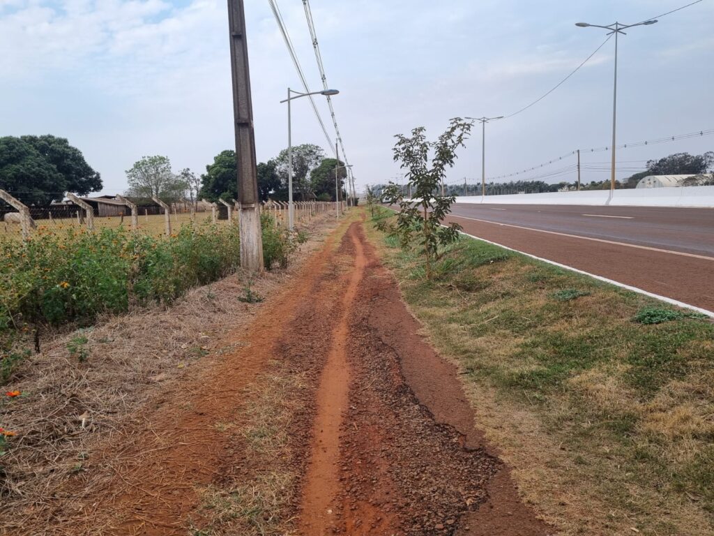 Lia Nogueira solicita manutenção urgente na ciclovia da Avenida Guaicurus em Dourados