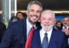 Presidente Lula pede voto para Tiago em programa de TV