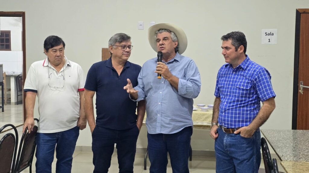 Gino Ferreira é eleito presidente do Sindicato Rural de Dourados; Michael Oliveira, vice