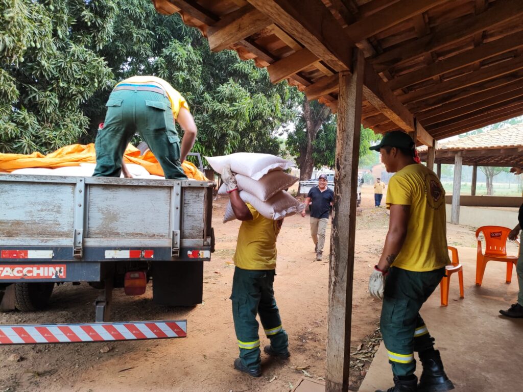 MS: Governo Federal realizou ato de entrega de 6.400 quilos de semente para a próxima safra