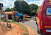 Mulher morre após ser prensada entre carro e caminhão em Mato Grosso do Sul