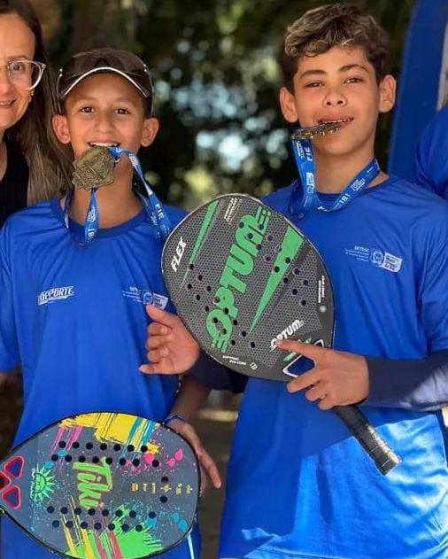 Atletas de Bela Vista representam MS no Campeonato Brasileiro de Beach Tênis, em Vitória