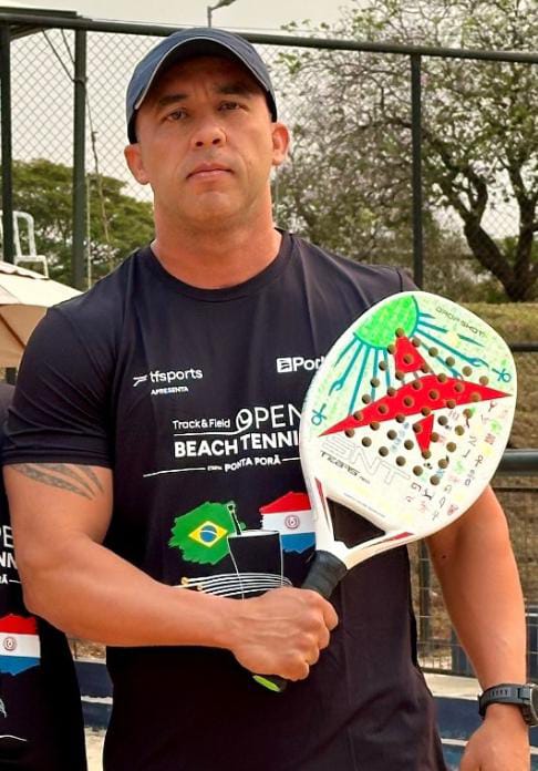 Atletas de Bela Vista representam MS no Campeonato Brasileiro de Beach Tênis, em Vitória