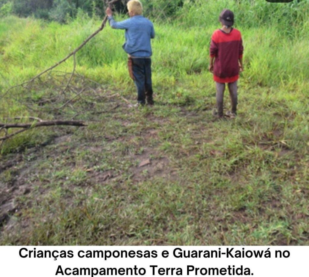 Área da Usina São Fernando é invadida por sem-terra e indígenas