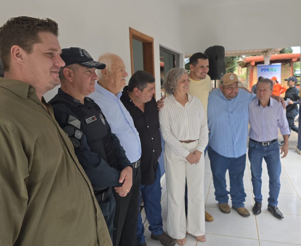 Primeira base da PMR inaugurada em rota turística Bioceânica homenageia ex-prefeito