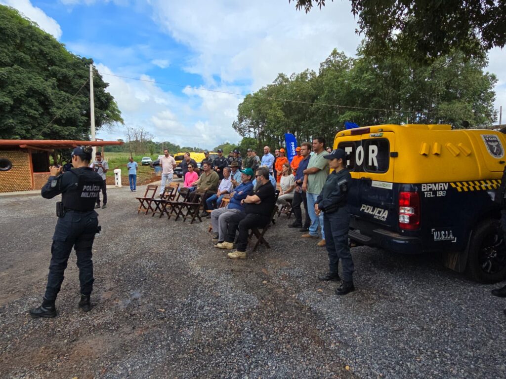 Primeira base da PMR inaugurada em rota turística Bioceânica homenageia ex-prefeito