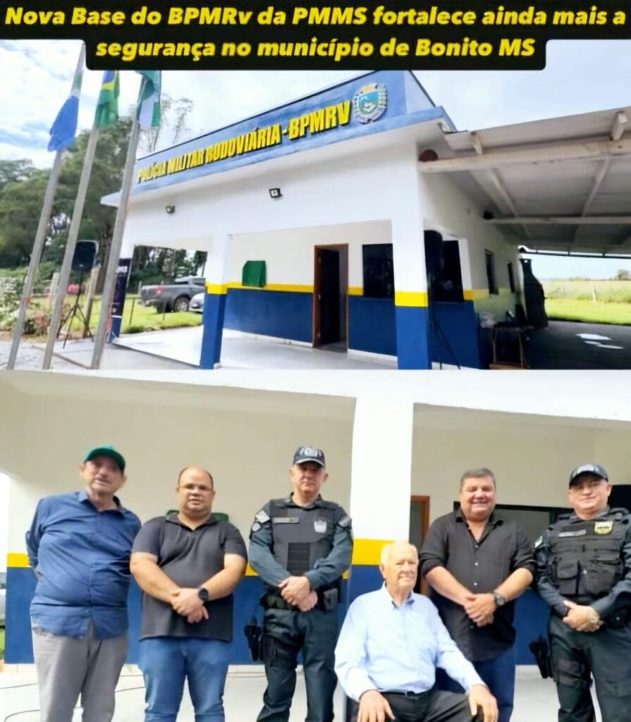 Primeira base da PMR inaugurada em rota turística Bioceânica homenageia ex-prefeito